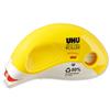 UHU Glue Roller Dry and Clean Permanent Refillable Immediate Bond Solvent Free 8.4mmx14m Ref 50490