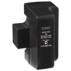 Armor Compatible Inkjet Cartridge Page Life 410pp Black [HP No.363 C8721EE Equivalent] Ref K12271
