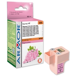 Armor Compatible Ink Cartridge Page Life 350pp Photo Magenta [HP No.363 C8775EE Equivalent] Ref K12276