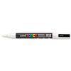 uni Posca PC3M Marker Fine Tip Line Width 0.9-1.3mm White Ref 9002011 [Pack 12]