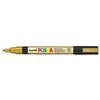 uni Posca PC3M Marker Fine Tip Line Width 0.9-1.3mm Gold Ref 9002016 [Pack 12]