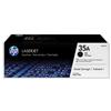 Hewlett Packard (HP) No. 35A Laser Toner Cartridge Page Life 3000pp Black Ref CB435AD [Pack 2]