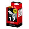 Lexmark No. 17 Inkjet Cartridge Black Ref 80D2954 [Pack 2]