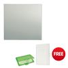 Sigel Artverum Tempered Glass Magnetic Board 480x480mm - GL111-XX