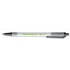 Bic Ecolutions Clic Stic Ball Pen Recycled Retractable 1.0mm Tip 0.4mm Line Black Ref 8806872 [Pack 50]