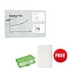 Sigel Artverum Tempered Glass Magnetic Board 1000x650mm - GL141-XX