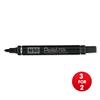 Pentel N50 Permanent Marker Bullet [Pack 12] [3 For 2] - N50Blk-XX