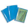 Durable Project Flat File Plastic Multipunched Clear Front A4 Blue Ref A4 [Pack 25]