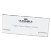 Durable Table Place Name Holder 63x150mm Ref 8050 [Pack 25]