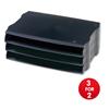 Avery DTR Letter Tray Wide Entry [Pack 3] [3 For 2] - DR800BLK-XX