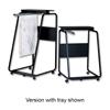 Arnos Hang-A-Plan Premium Front Load Trolley Small without Shelf A1-A2 W665xD730xH1010mm Black Ref D055 Arnos Hang-A-Plan Premium Front Load Trolley Small without Shelf A1-A2 W665xD730xH1010mm Black Ref D055