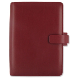 Filofax Metropol Personal Organiser for Paper 95x171mm Personal Red Ref 026910