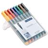 Staedtler 314 Lumocolor Pen Permanent Broad 1.0-2.5mm Assorted Ref 314
