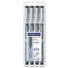 Staedtler Pigment Liner Metal 0.1/0.3/0.5/0.7mm Tip Indelible Ink Asso