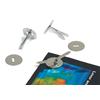 Paper Binders Tinned Steel with Washers 13mm [Pack 200]