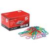 5 Star Paper Clip Large 33mm Assorted Colours [Pack 10x100] - 503344