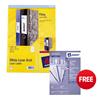 Avery Filing Labels Laser Lever Arch - L7171-25