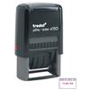 Trodat 4750 Eco Printy Stamp Self-Inking Word & Date - Paid - 54294