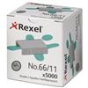 Rexel 66 Staples 11mm [Pack 5000]