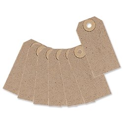 Merit Unstrung Paper Tags 82x41mm Buff Ref TG8022 [Pack 1000]