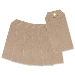 Merit Unstrung Paper Tags 96x48mm Buff Ref TG8023 [Pack 1000]