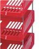 Letter Tray Risers Silver [Set 4]