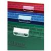 Rexel Crystalfile Tabs Plastic for Suspension Files [Pack 50] - 78020