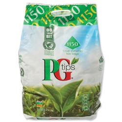 PG Tips Tea Bags Pyramid 1 Cup Ref A00792 [Pack 1150]