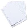 Rexel Crystalfile Classic Inserts Card for 275mm [Pack 50] - 78370