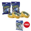 Sellotape Golden Tape [Pack 12] [x2 & FREE Clever Tape] - 1443268-XX