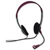 Compucessory Lightweight Headset 1.8m Cord Black Ref CCS55222 Compucessory Lightweight Headset 1.8m Cord Black Ref CCS55222