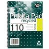 Pukka Pad Recycled Notebook Wirebound Perforated [Pack 3] - RCA4