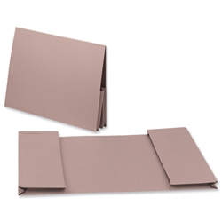 Guildhall Legal Wallet Double Pocket Manilla 315gsm 2x35mm Foolscap Buff Ref 214-BUFZ [Pack 25]