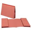 Guildhall Legal Wallet Double Pocket Reinforced Manilla 315gsm Foolscap Orange Ref 218-ORGZ [Pack 25]