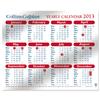 Collins 2013 Calendar Yearly Planner Double-sided Full 12 Months W260xH210mm Ref CDS1