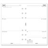 Filofax 2012-13 Mid-year Diary Refill Insert Personal W95xH171mm Ref 6845212