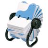 Rotadex Rotamate Rotary Card File with 500 x A7 Cards and A-Z Index Black Ref RMA7BK