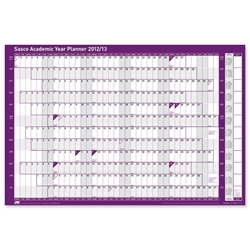 Sasco 2012-13 Academic Year Planner Unmounted with Accessories Kit W915xH610mm Ref 2400571