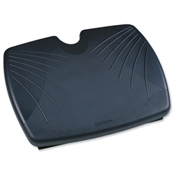 Kensington Sole Rest Footrest Adjustable Platform W450xD350mm Graphite Grey Ref 56148