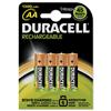 Duracell Battery Rechargeable Accu NiMH 1300 mAh [Pack 4] - 81367177
