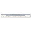 Ruler Plastic Shatter-resistant 10ths 16ths/inch and Millimetres