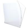 Elba Polypropylene Index Europunched A4 A-Z White - 100204726