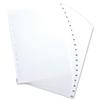 Elba Polypropylene Index Europunched A4 1-20 White - 100204786