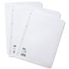 Elba Dividers Europunched 20-Part A4 White - 400007500