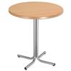 Trexus Cafe Table Round Dia700xH755mm Beech - PS920S