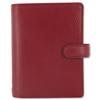 Filofax Finsbury Personal Organiser for Paper 67x105mm Mini Red Ref 025388