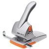 Rapid HDC65 Punch Heavy-duty 2-Hole Lock-down Handle Capacity 65x 80gsm Silver and Orange Ref 20922601