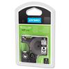 Dymo D1 Flexible Tape 12x3.5mm Black & White - 16957/S0718040
