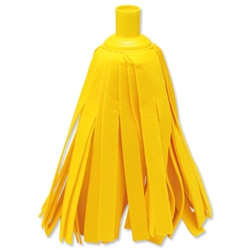 Addis Cloth Mop Head Refill Thick Absorbent Strands Yellow Ref 9588JYL