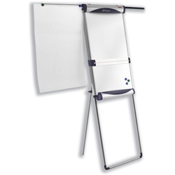 Nobo Piranha Flipchart Easel Magnetic with Extending Display Arms Ref 1901919